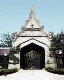 Carol Highsmith - Entry gate to the University of Chicago Illinois