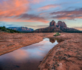 Tim Fitzharris - Cathedral Rock at sunset, Coconino National Forest, Arizona