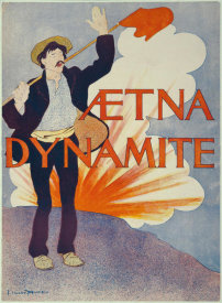Edward Penfield - Aetna Dynamite, ca. 1895