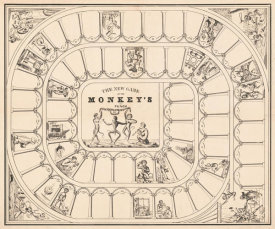 Punch Magazine - The new game of the monkey's by Punch, ca. 1845