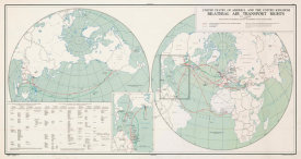 RG 263 CIA Published Maps - United State of America and the United Kingdom Bilateral Air Transport Rights, 1947