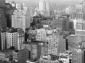 Arthur Rothstein - Skyline, midtown Manhattan, New York City, 1941