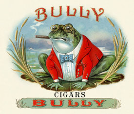 Department of the Interior. Patent Office. - Vintage Cigar Box: Bully, 1901