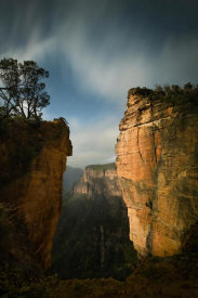 Yan Zhang - Moonlight over Blue Mountains