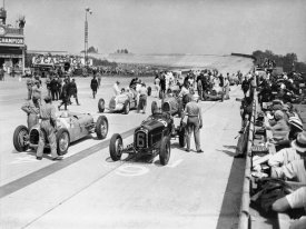Anonymous - Grid of the 1934 French Grand Prix
