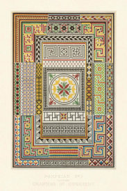 Owen Jones - Plate XXV, Pompeian No. 3 from 