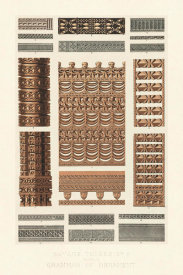 Owen Jones - Plate II, Savage Tribes No 2 from 