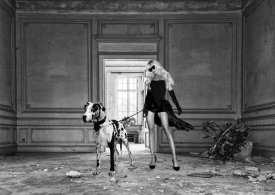 Julian Lauren - Unconventional Womenscape #7, In the Palace (BW)