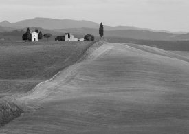 Pangea Images - Val d'Orcia, Siena, Tuscany (BW)