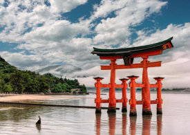 Pangea Images - Itsukushima Shrine, Hiroshima, Japan