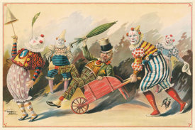Courier Litho. Co. - Circus Acts: Clowns, ca. 1890