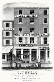 William H. Rease - S. Tobias, Importer & General Dealer in Wines, Liquors, Cordials and Syrups, 1845