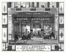 William H. Rease - Finn and Burton's Paper Hangings Warehouse. 1849
