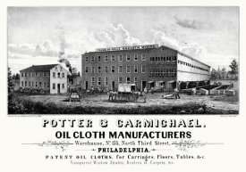 William H. Rease - Potter & Carmichael, Oil Cloth Manufacturers, 1849