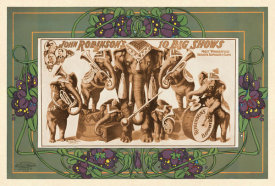 The U.S. Lithograph Co. - John Robinson Circus: Most Wonderfully Educated Elephants on Earth, ca. 1902