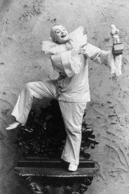 B.J. Falk - Pierrot Dances with Figurine - Actress Pilar Morin, ca. 1895