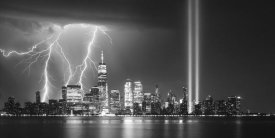 Pangea Images - A Tribute in Light, NYC (B&W)