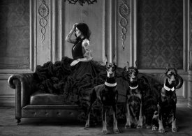 Julian Lauren - Dark Lady and her Pets