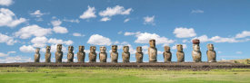 Pangea Images - Moai statues in Rapa Nui, Chile