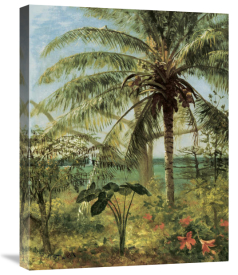 Albert Bierstadt - Palm Tree, Nassau 1892