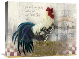Alma Lee - Checkerboard Rooster