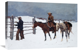 Frederic Remington - The Fall of the Cowboy