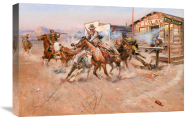 Charles M. Russell - Smoke of a .45