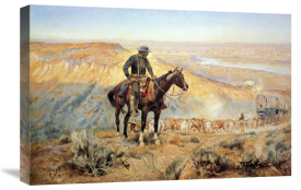 Charles M. Russell - The Wagon Boss