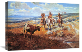 Charles M. Russell - White Man's Buffalo