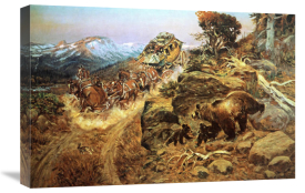 Charles M. Russell - Bruin Not Bunny