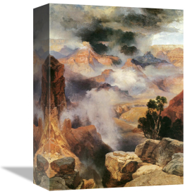 Thomas Moran - Mist in the Canyon