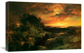 Thomas Moran - Arizona Sunset Near The Grand Canyon