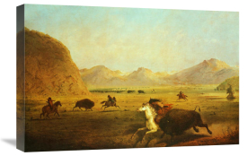 Alfred J. Miller - Buffalo Hunt