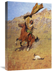 Frederic Remington - If Skulls Could Speak
