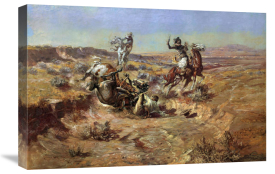 Charles M. Russell - The Broken Rope