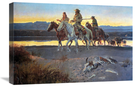 Charles M. Russell - Carson's Men