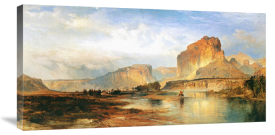Thomas Moran - Cliffs of the Green River