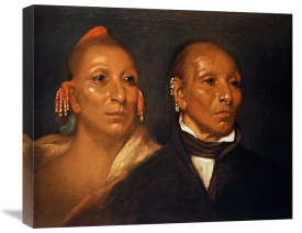 J.W Jarvis - Blackhawk and his son Whirling Thunder