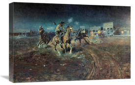 Charles M. Russell - When Guns Speak