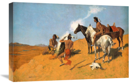 Frederic Remington - The Smoke Signal