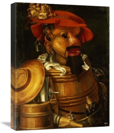 Giuseppe Arcimboldo - The Waiter: Winemaking