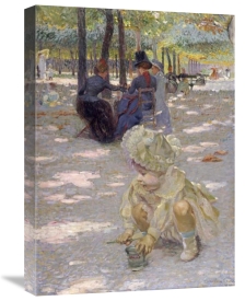 Henri Edmond Cross - An August Afternoon at the Luxembourg