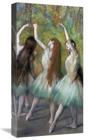 Edgar Degas - Green Dancers