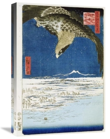 Hiroshige - One Hundred Thousand - Tsubo Plain at Susaki, Fukagawa