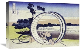 Hokusai - Fields In Owari Province