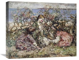 Edward Atkinson Hornel - The Butterfly