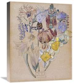Charles Rennie Mackintosh - Mont Louis - Flower Study