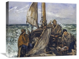 Edouard Manet - The Workers of the Sea