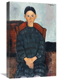 Amedeo Modigliani - Young Girl With a Black Apron