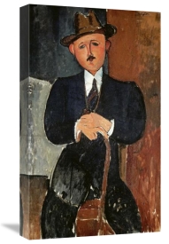Amedeo Modigliani - Seated Man (Leaning On a Cane)